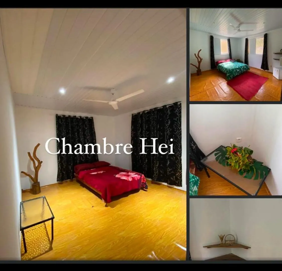 Heiaki Lodge Excursion Nukuhiva Chambre Hei 누쿠히바